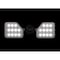 Oracle Lighting Bumper Mount Set Of 2 Clear Bulb Black Housing 11 Watt 1000 Lumens 5874-504 - alternate 7